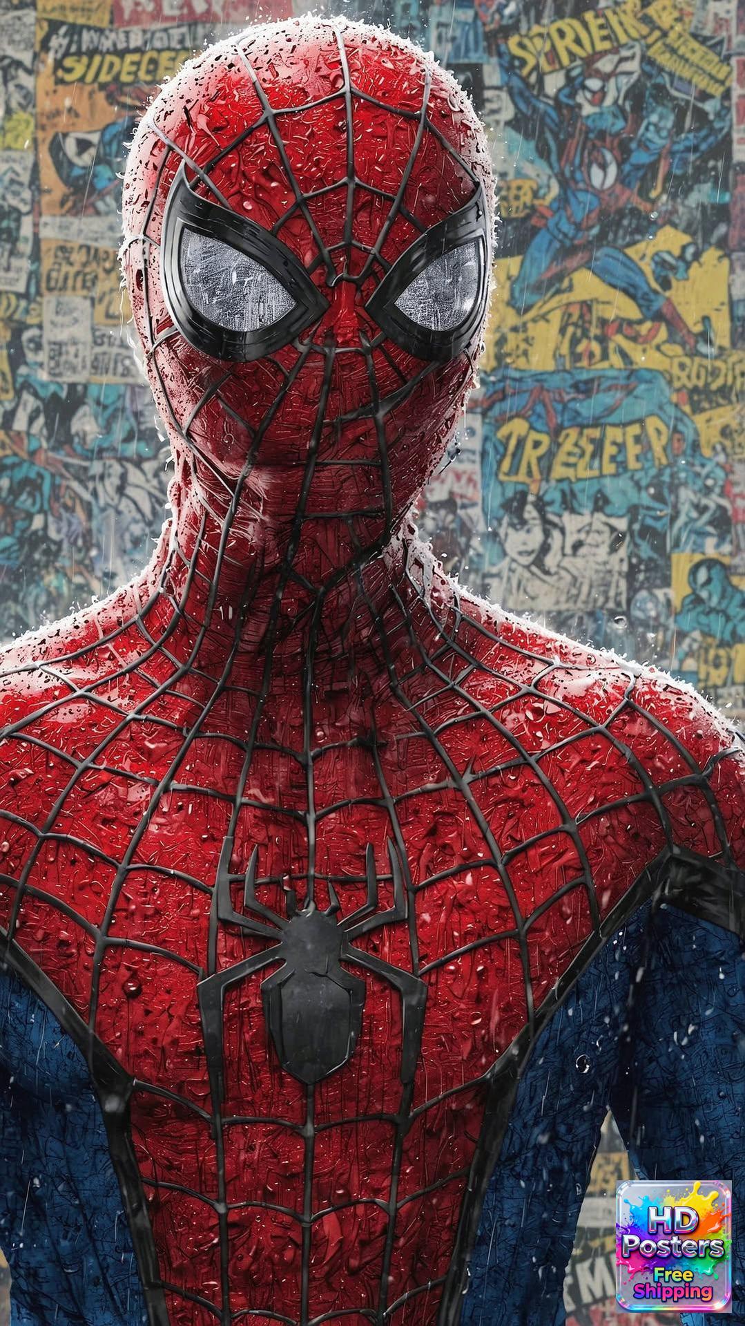 “City Superhero Threads” – 4K Urban Web Edition Poster (Mulitple Selections)