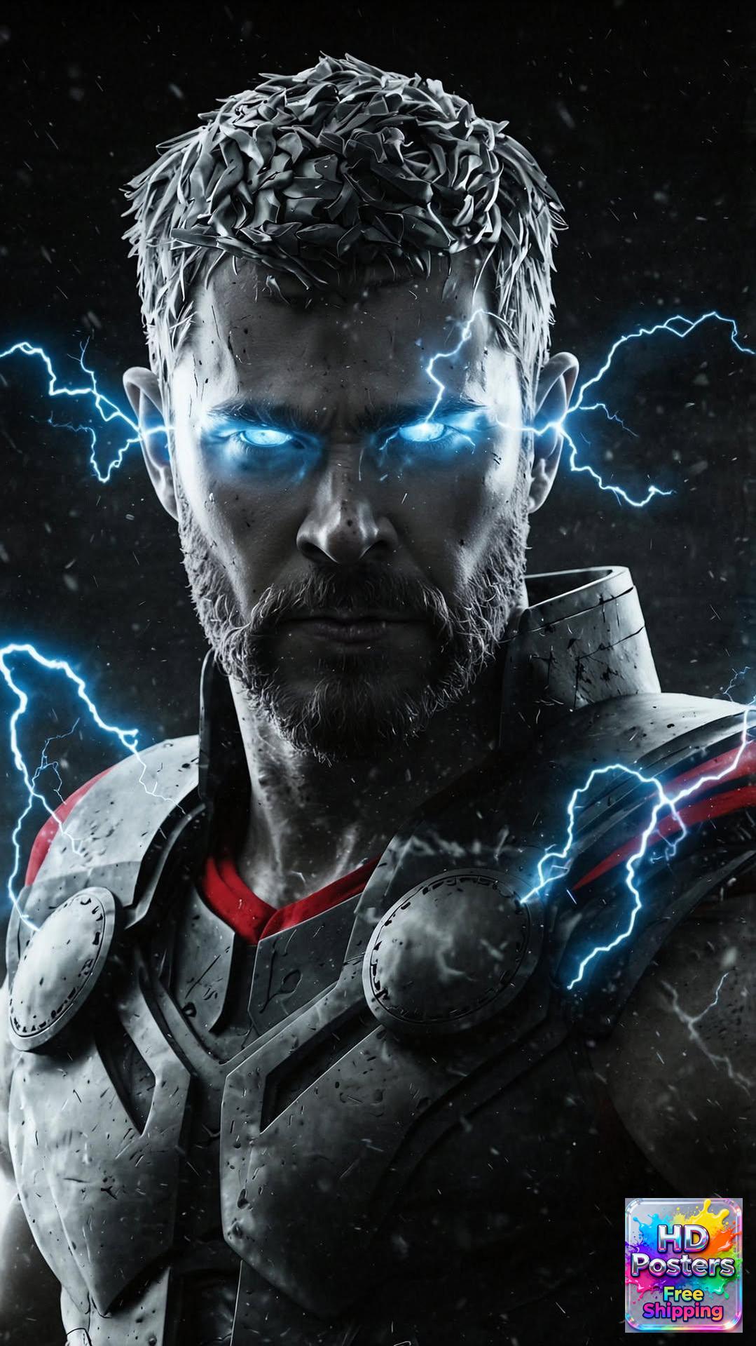 “City Superhero Threads” – 4K Urban Web Edition Poster (Mulitple Selections)