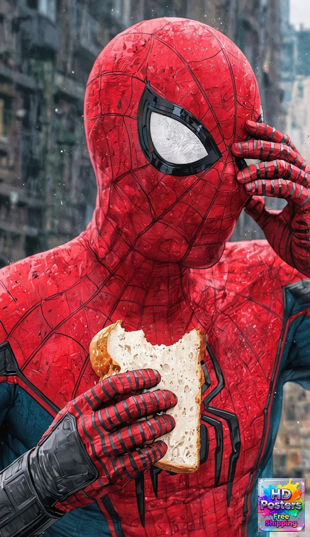 “City Superhero Threads” – 4K Urban Web Edition Poster (Mulitple Selections)