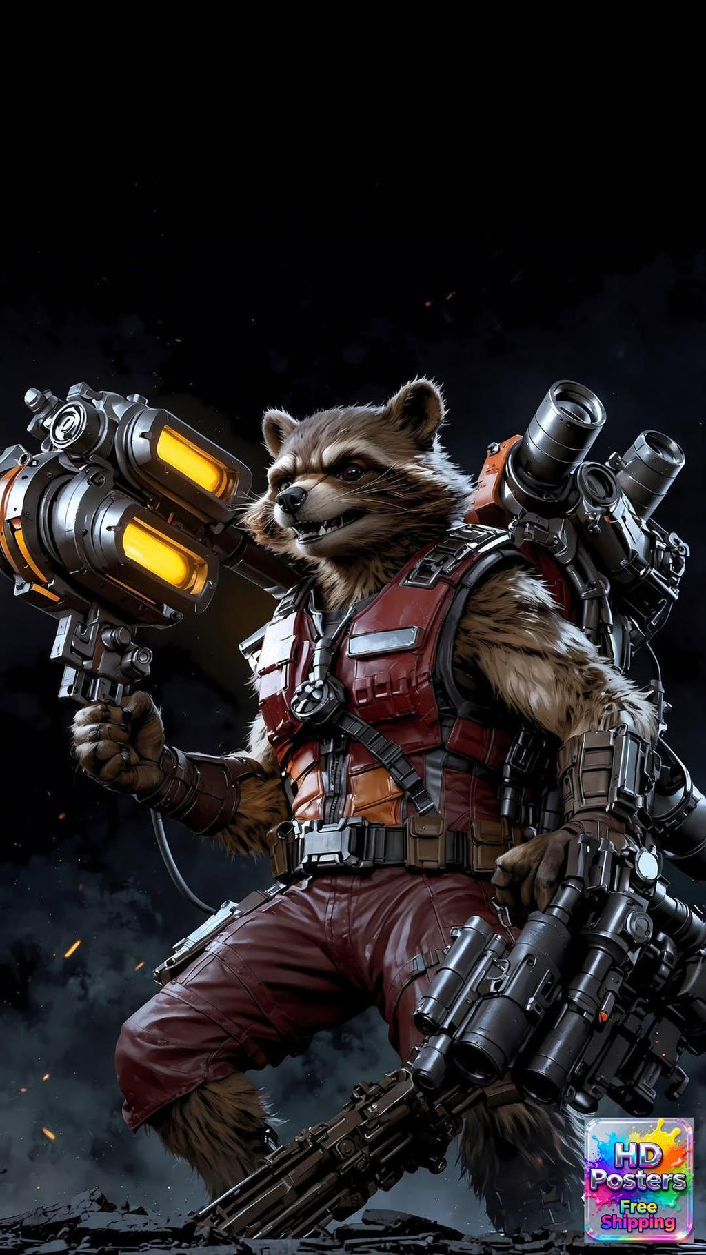 “City Superhero Threads” – 4K Urban Web Edition Poster (Mulitple Selections)