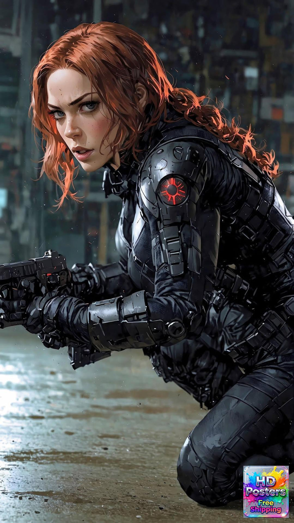 “City Superhero Threads” – 4K Urban Web Edition Poster (Mulitple Selections)