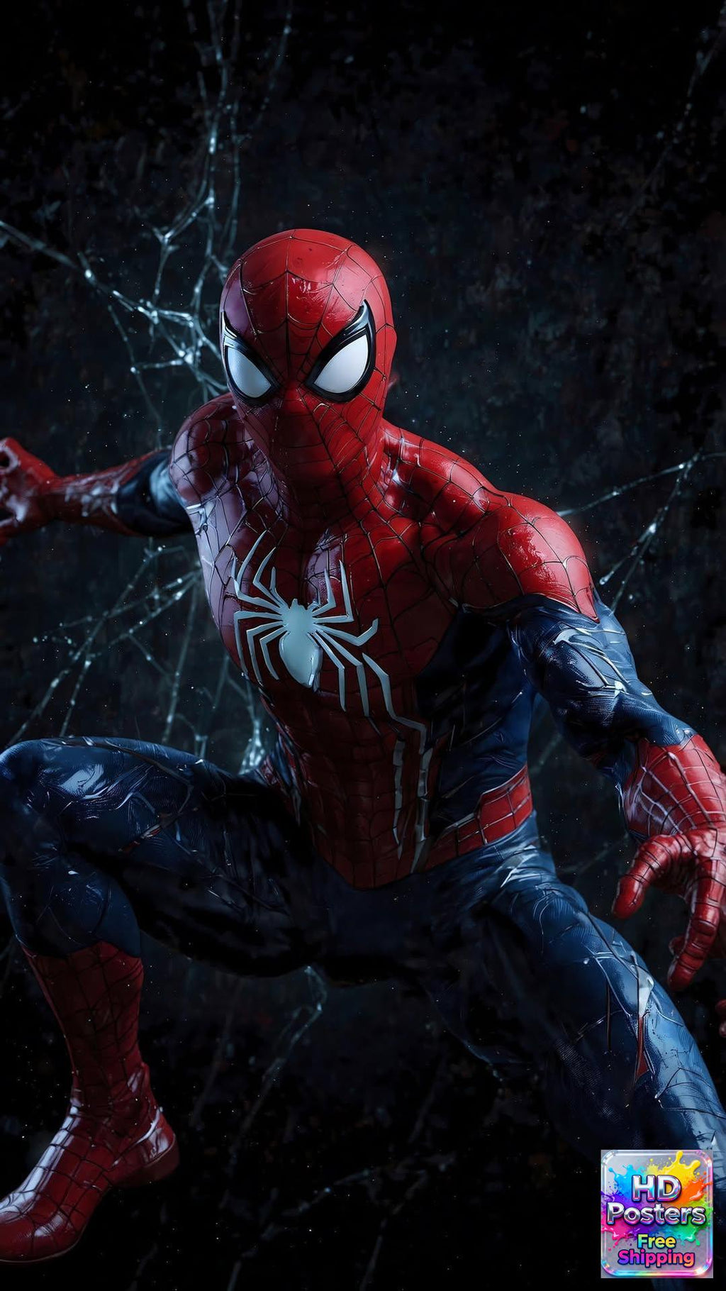 “City Superhero Threads” – 4K Urban Web Edition Poster (Mulitple Selections)