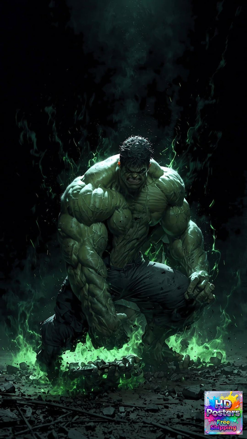 “City Superhero Threads” – 4K Urban Web Edition Poster (Mulitple Selections)