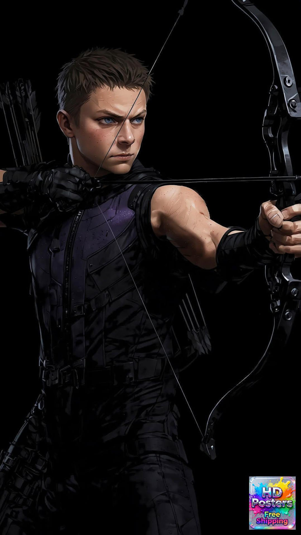 “City Superhero Threads” – 4K Urban Web Edition Poster (Mulitple Selections)