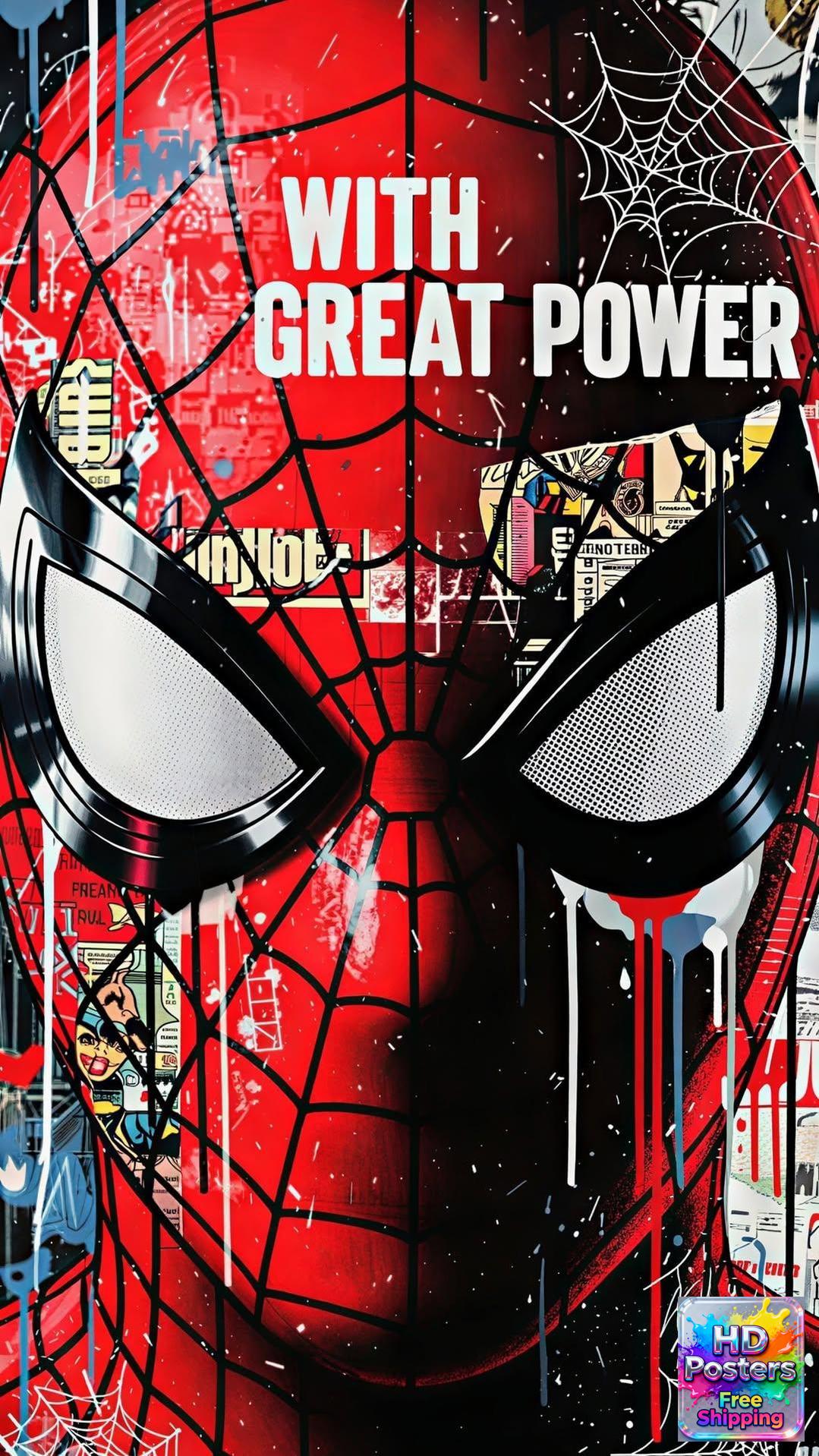 “City Superhero Threads” – 4K Urban Web Edition Poster (Mulitple Selections)