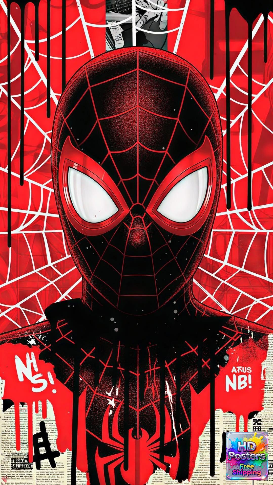 “City Superhero Threads” – 4K Urban Web Edition Poster (Mulitple Selections)