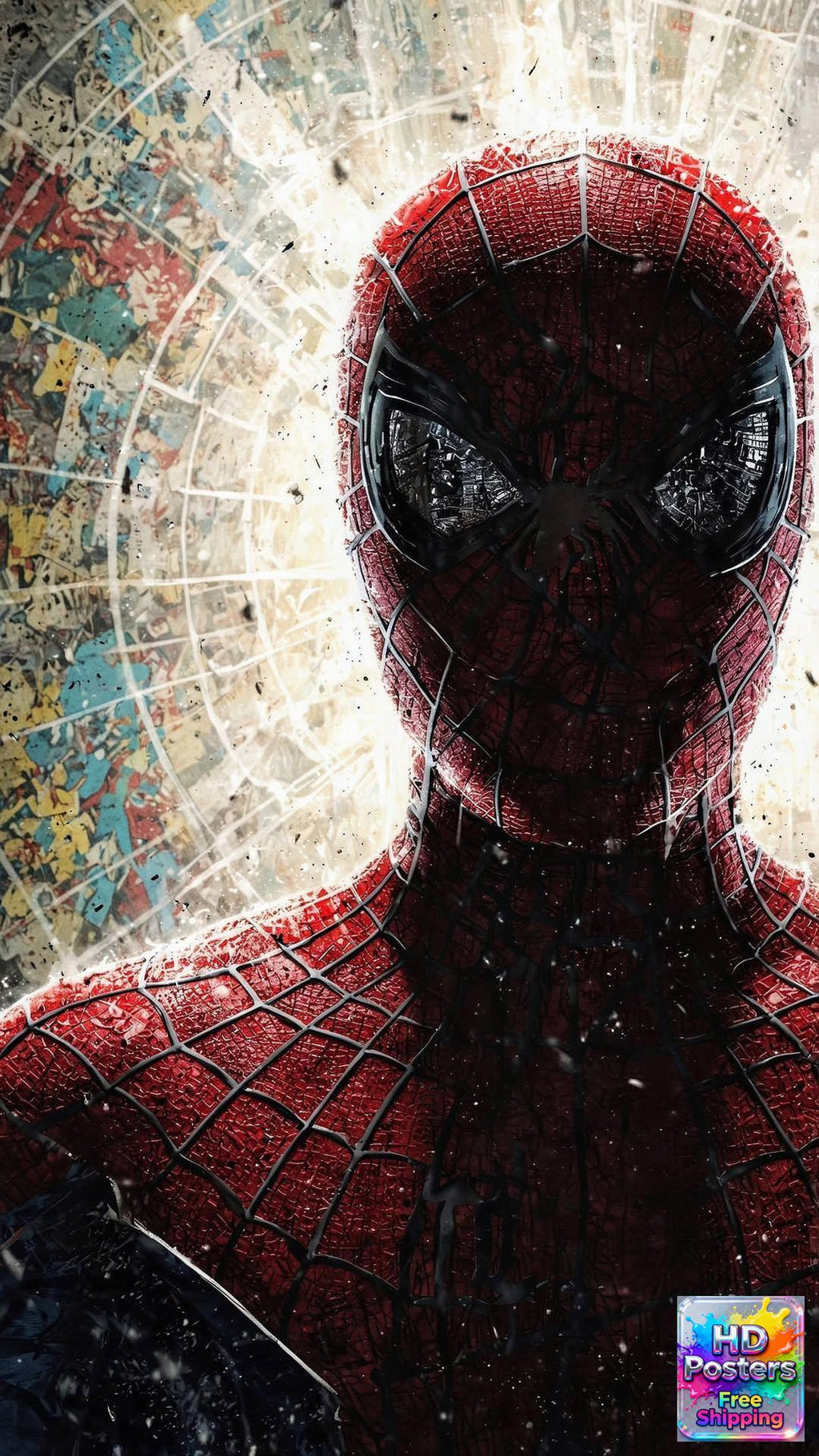 “City Superhero Threads” – 4K Urban Web Edition Poster (Mulitple Selections)