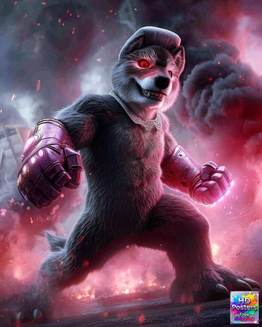 “Claws & Whiskers” – 4K Feline Hero Edition (Mulitple Selections)