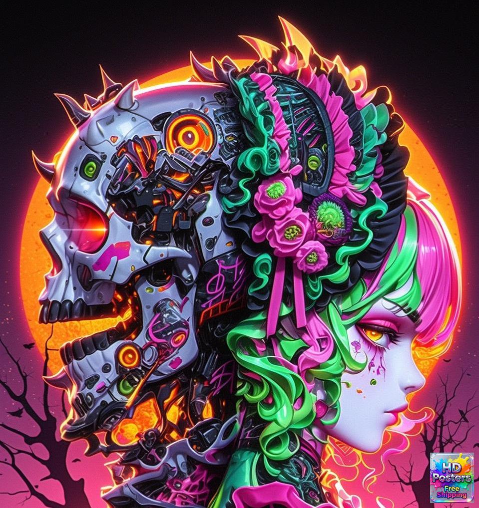 “Crystal Voltage” – 4K Gothic Energy Edition (Mulitple Selections)