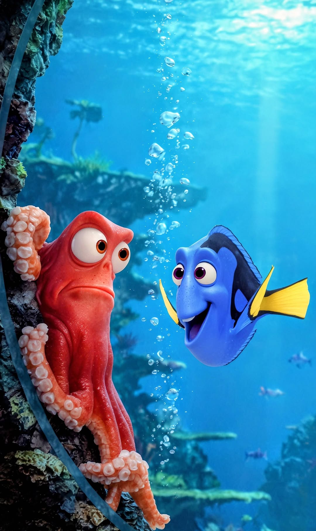 “Deep Blue Wonder” – 4K Ocean Adventure Poster (Mulitple Selections)