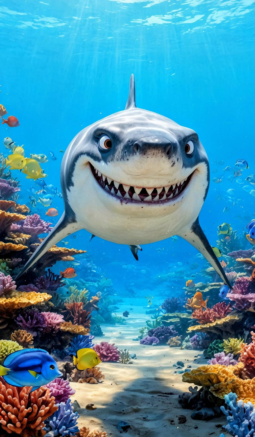 “Deep Blue Wonder” – 4K Ocean Adventure Poster (Mulitple Selections)