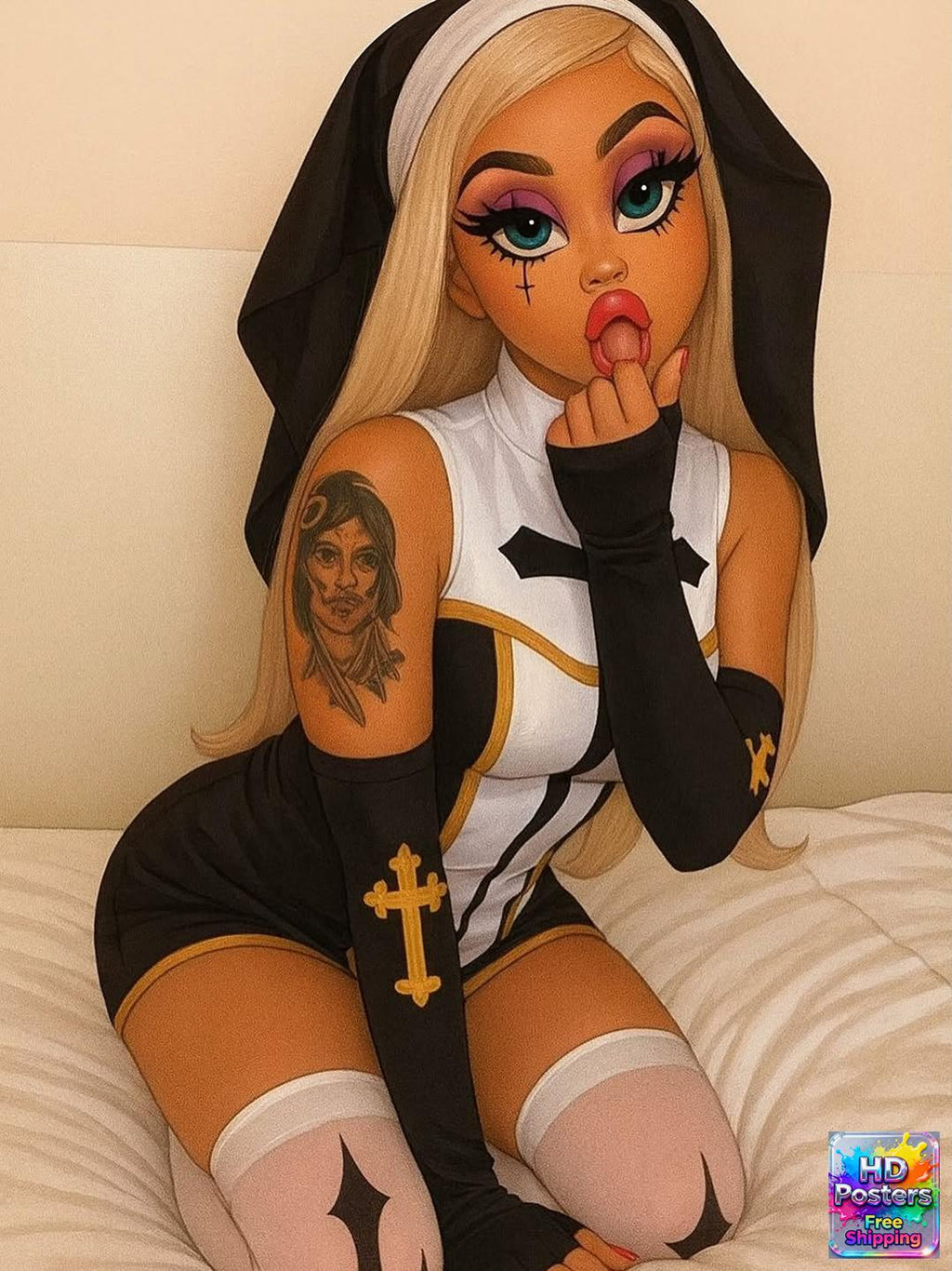 “Glam Goddess Vibes” – 4K Bratz Royal Elegance Poster (Mulitple Selections)