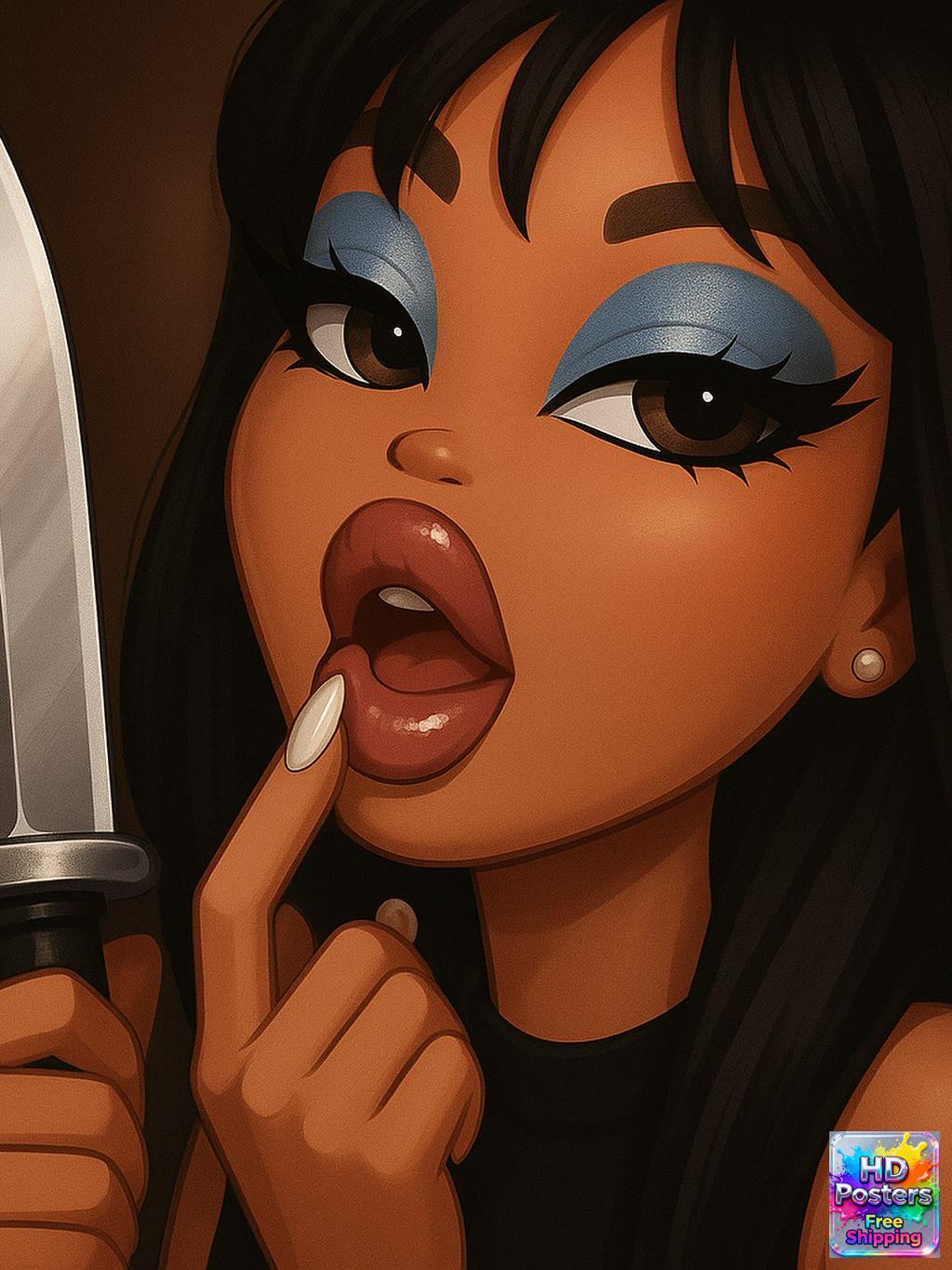 “Glam Goddess Vibes” – 4K Bratz Royal Elegance Poster (Mulitple Selections)