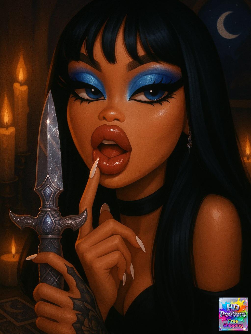 “Glam Goddess Vibes” – 4K Bratz Royal Elegance Poster (Mulitple Selections)