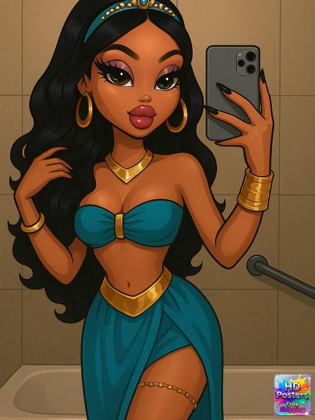 “Glam Goddess Vibes” – 4K Bratz Royal Elegance Poster (Mulitple Selections)