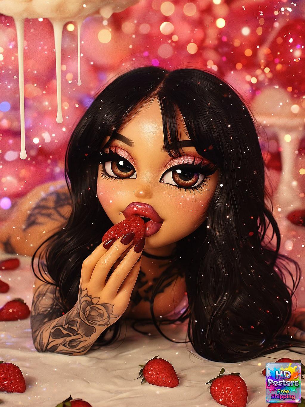 “Glam Goddess Vibes” – 4K Bratz Royal Elegance Poster (Mulitple Selections)