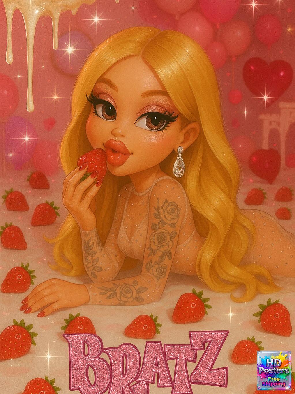 “Glam Goddess Vibes” – 4K Bratz Royal Elegance Poster (Mulitple Selections)