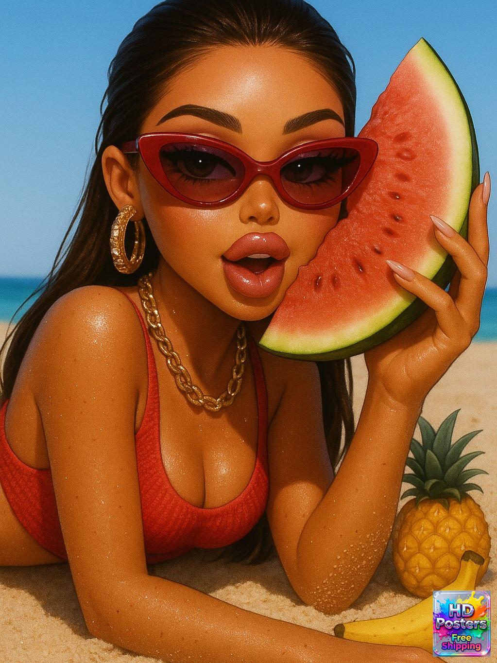 “Glam Goddess Vibes” – 4K Bratz Royal Elegance Poster (Mulitple Selections)