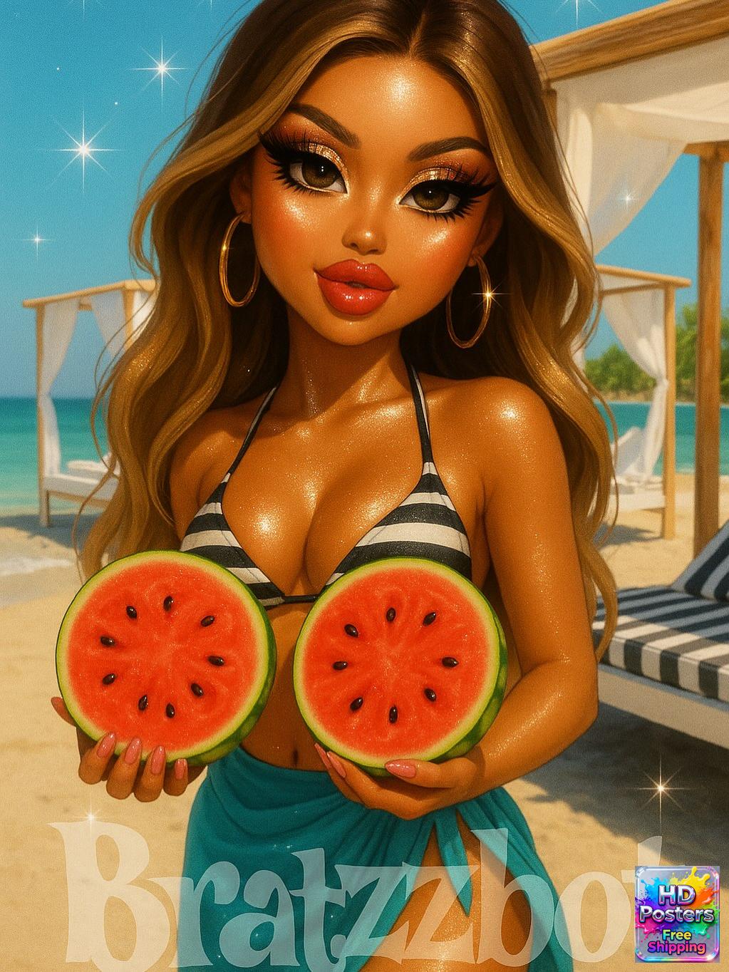 “Glam Goddess Vibes” – 4K Bratz Royal Elegance Poster (Mulitple Selections)