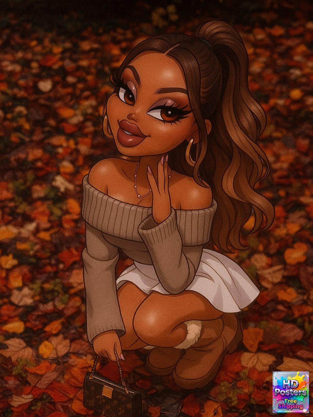 “Glam Goddess Vibes” – 4K Bratz Royal Elegance Poster (Mulitple Selections)