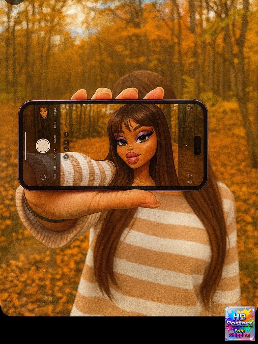 “Glam Goddess Vibes” – 4K Bratz Royal Elegance Poster (Mulitple Selections)