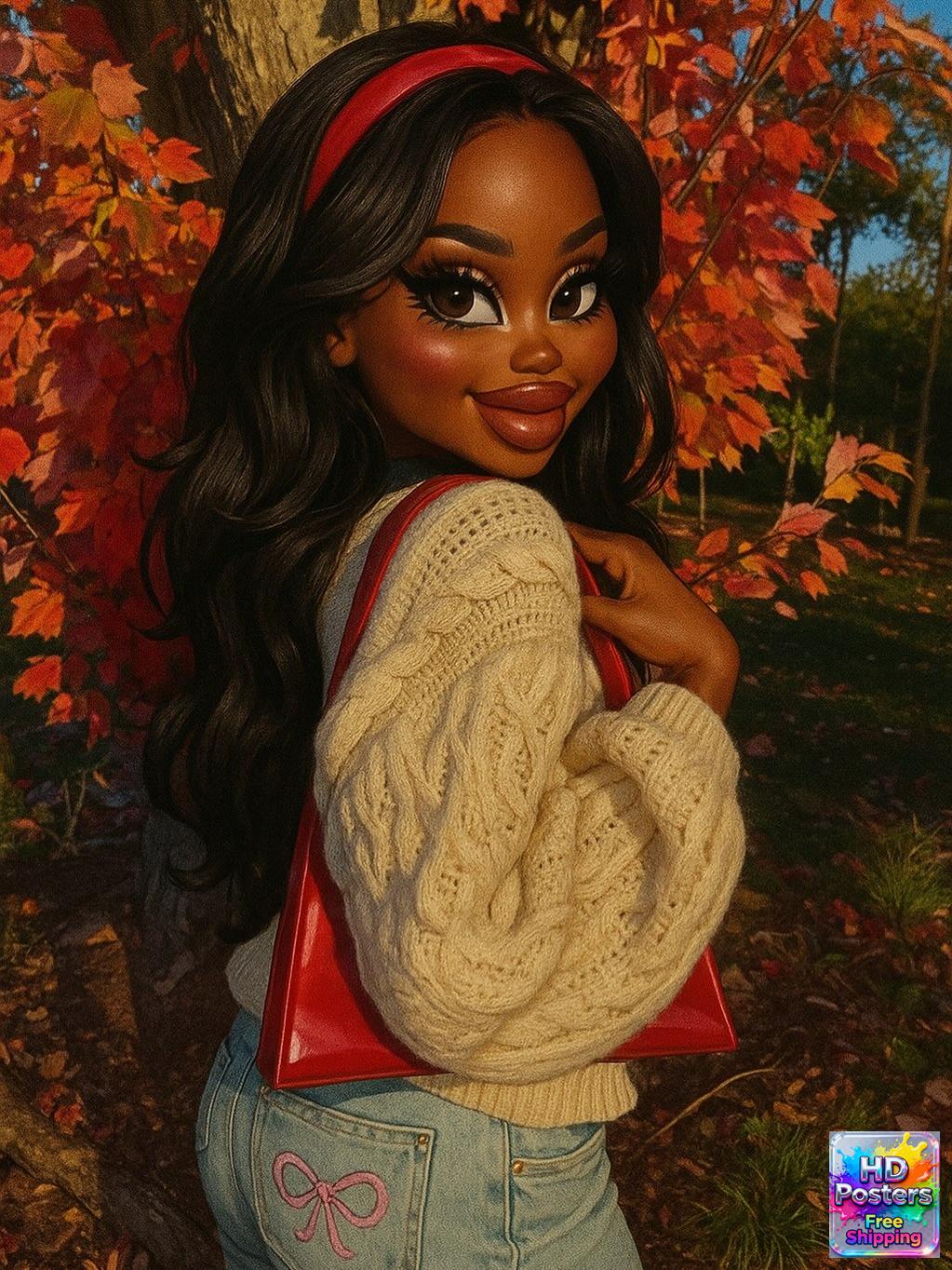 “Glam Goddess Vibes” – 4K Bratz Royal Elegance Poster (Mulitple Selections)