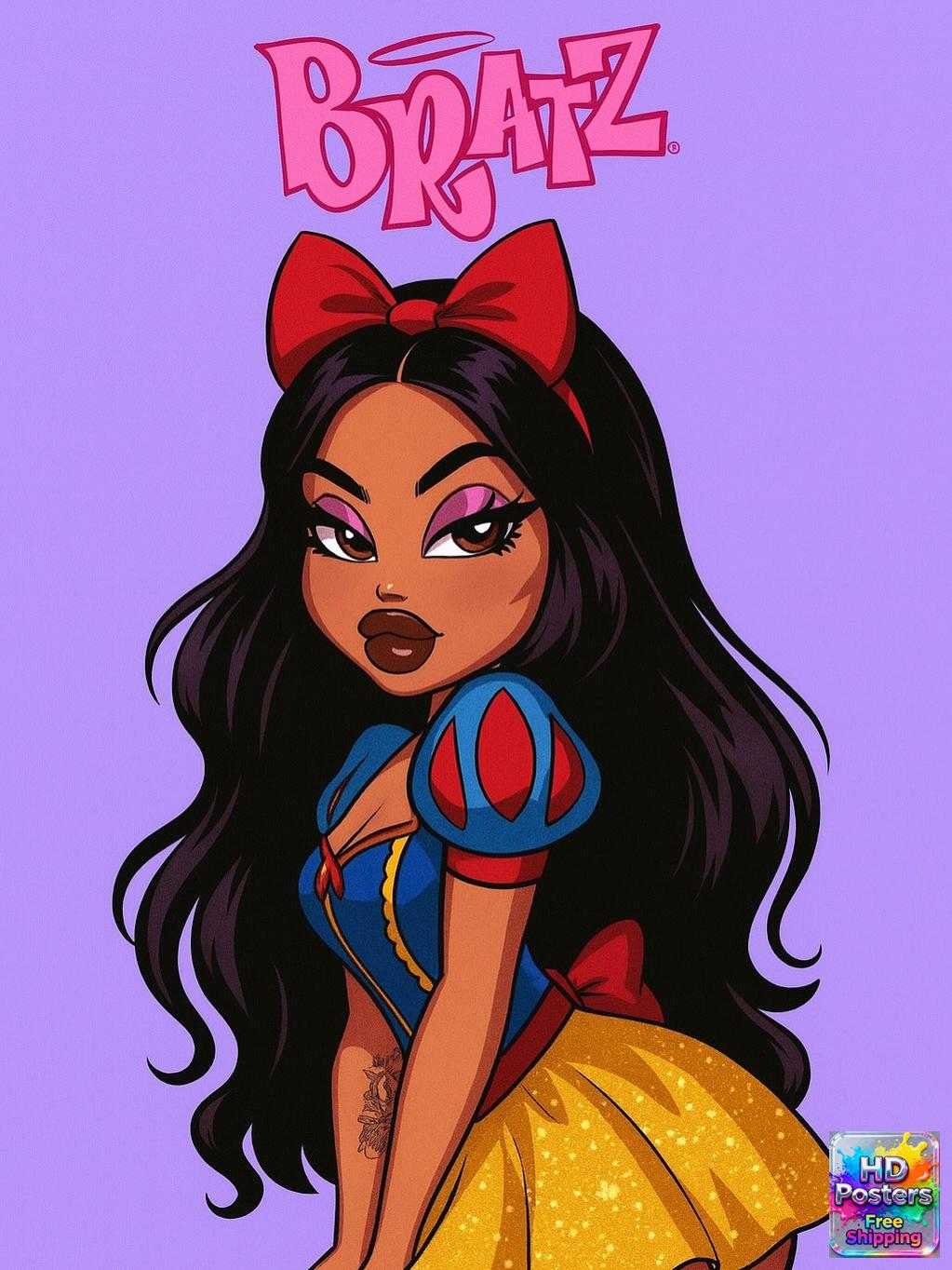 “Glam Goddess Vibes” – 4K Bratz Royal Elegance Poster (Mulitple Selections)