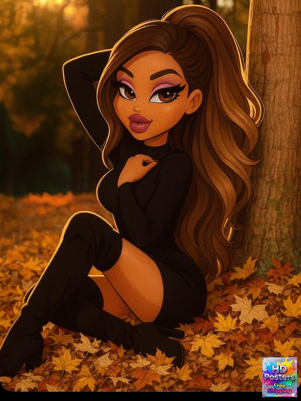 “Glam Goddess Vibes” – 4K Bratz Royal Elegance Poster (Mulitple Selections)