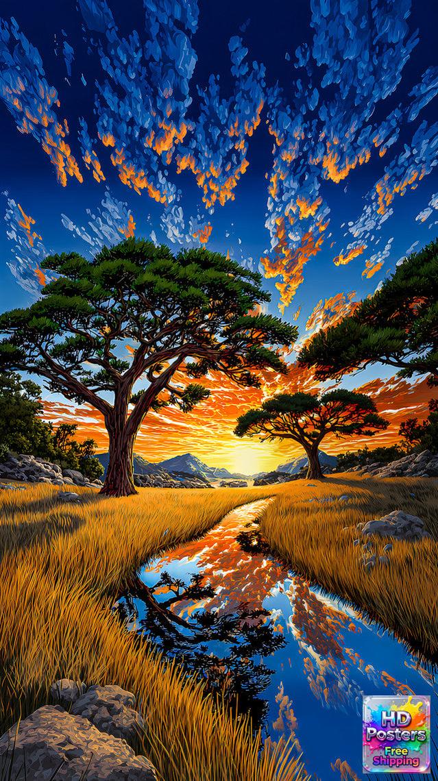 “Golden Horizon” – Serenity Reflections Edition (Mulitple Selections)