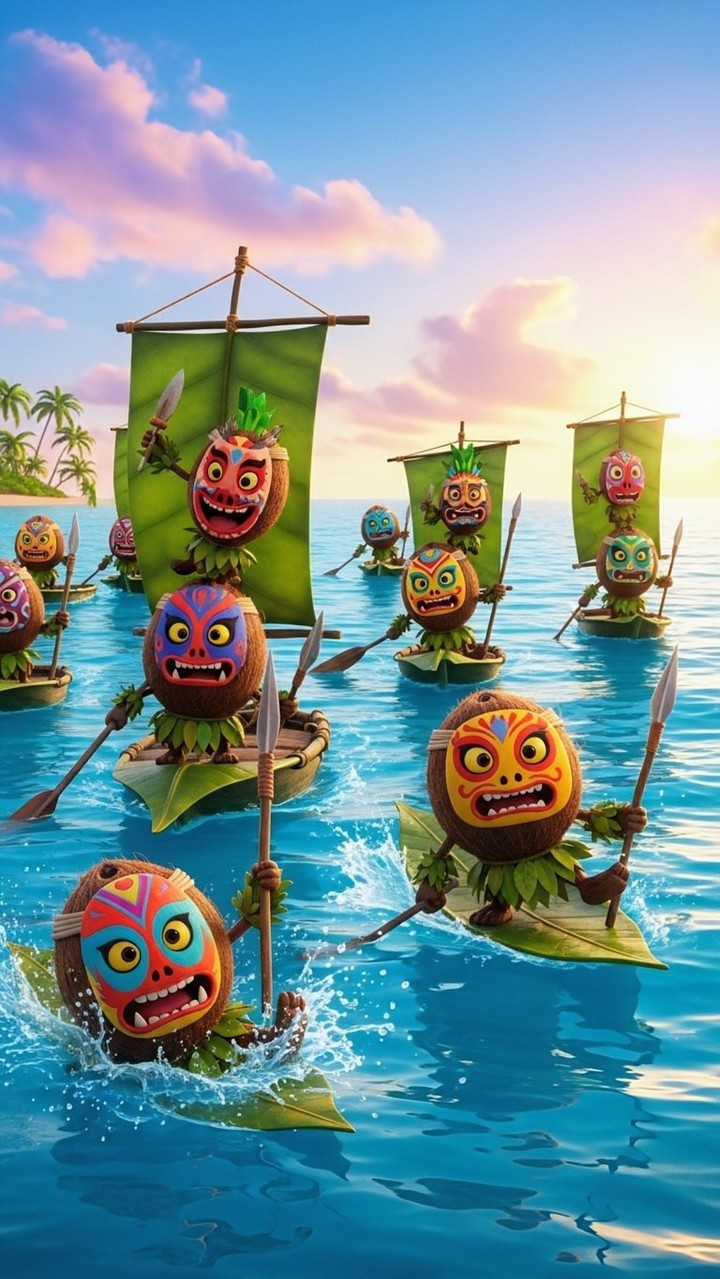 “Island Spirit” – 4K Polynesian Hero Poster (Mulitple Selections)