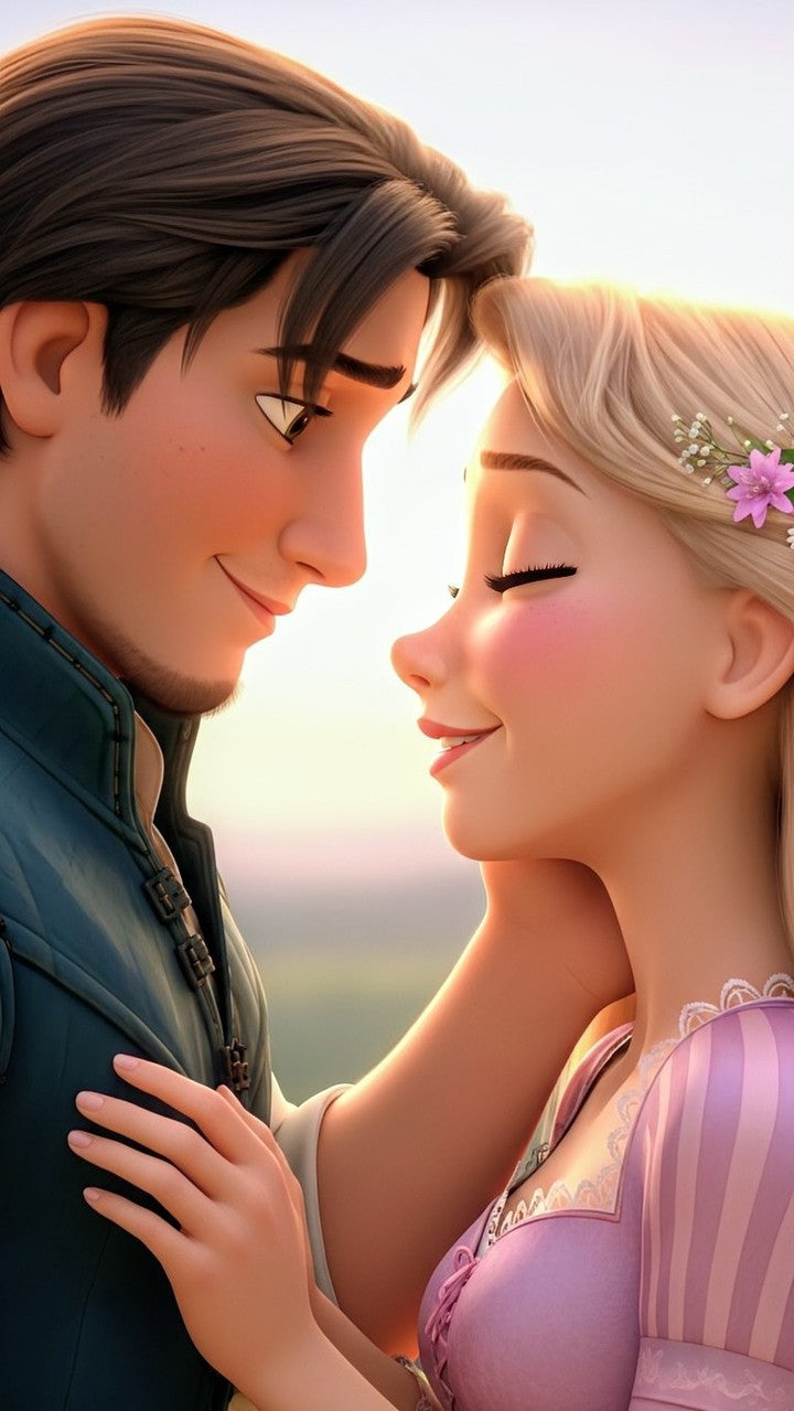 “Lanterns of Love” – 4K Enchanted Night Sky Poster (Mulitple Selections)