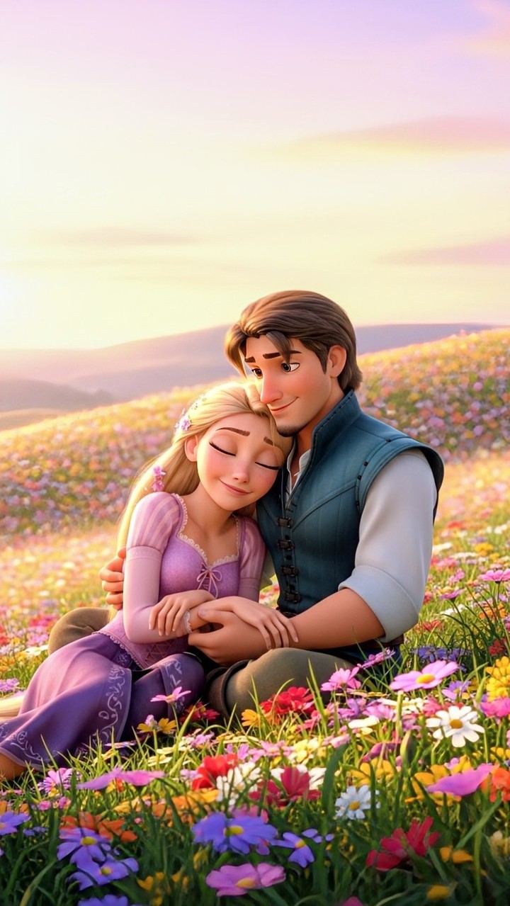 “Lanterns of Love” – 4K Enchanted Night Sky Poster (Mulitple Selections)