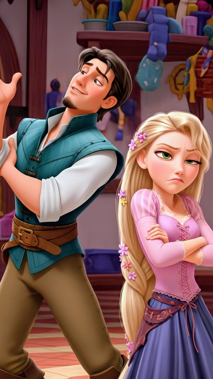 “Lanterns of Love” – 4K Enchanted Night Sky Poster (Mulitple Selections)