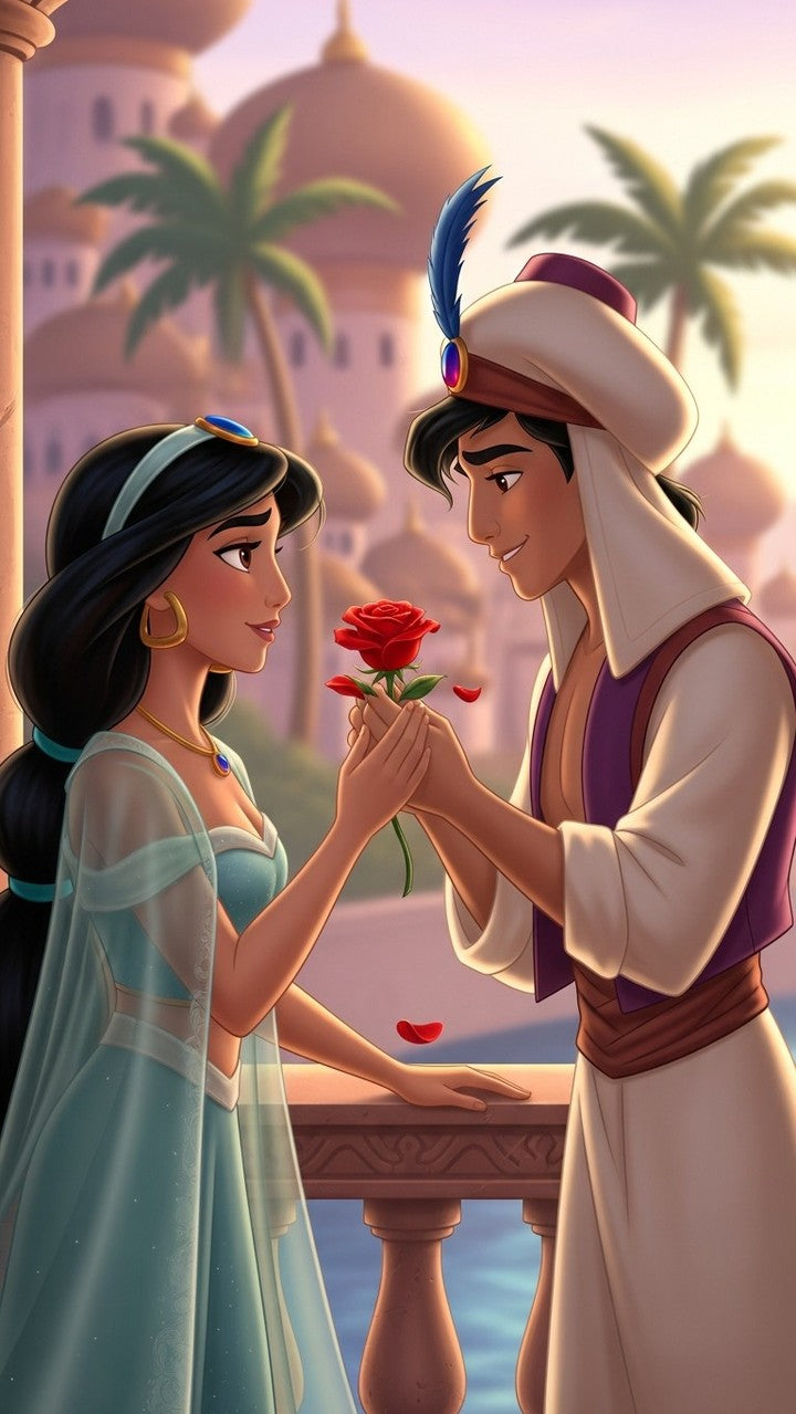 “Lanterns of Love” – 4K Enchanted Night Sky Poster (Mulitple Selections)