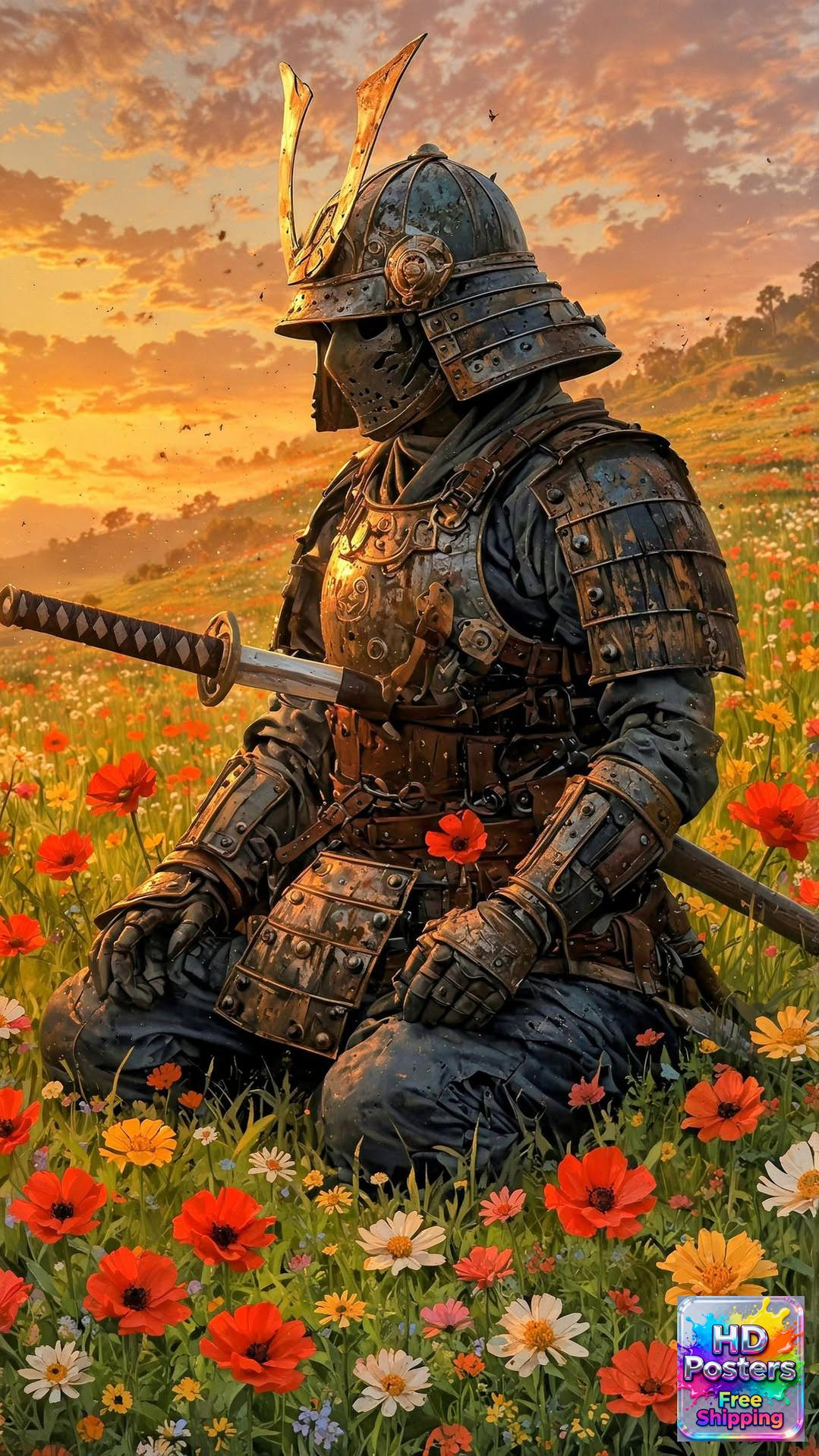 “Midnight Bloom” – 4K Moonlit Hibiscus Poster (Mulitple Selections)