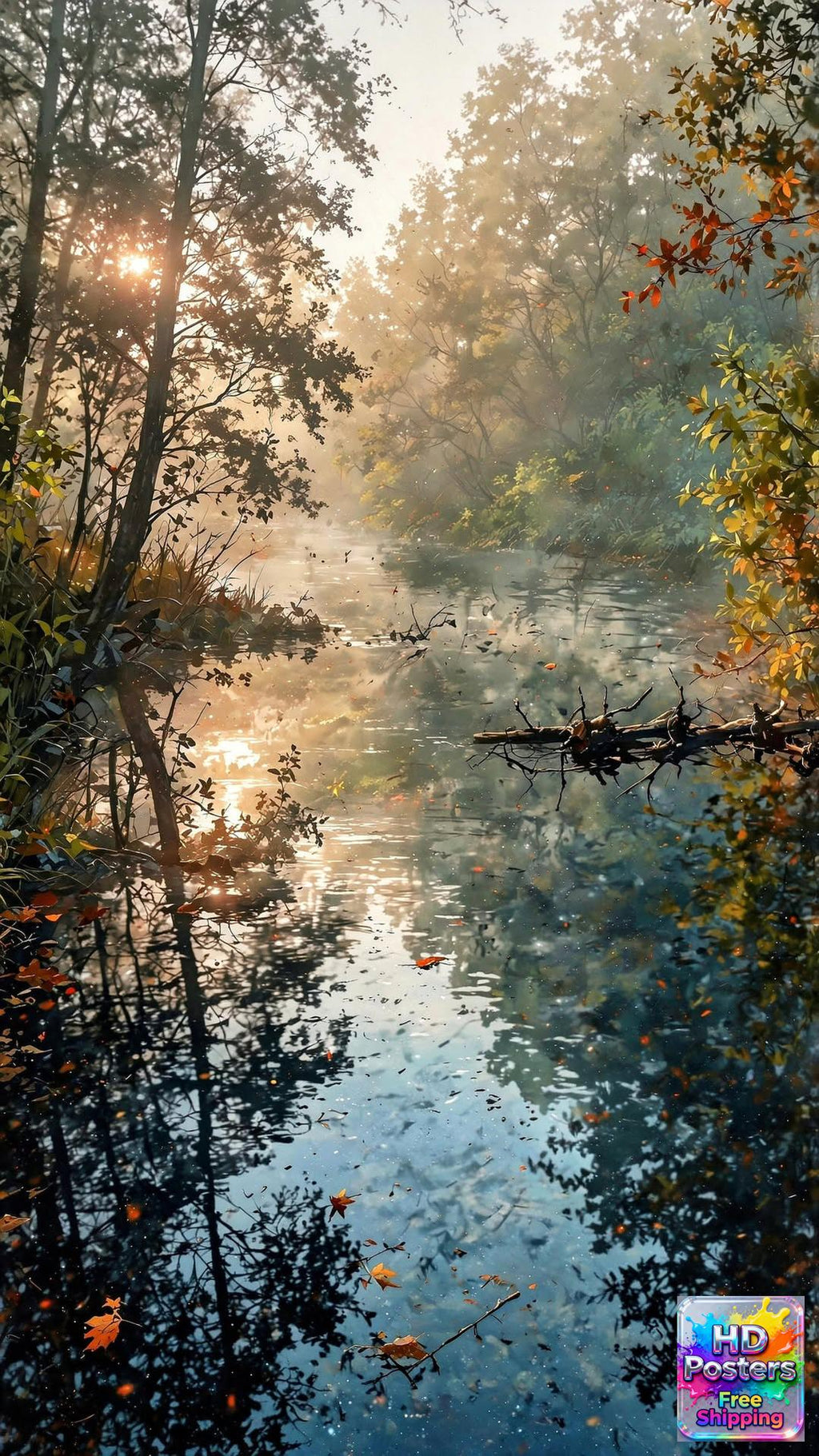 “Midnight Bloom” – 4K Moonlit Hibiscus Poster (Mulitple Selections)