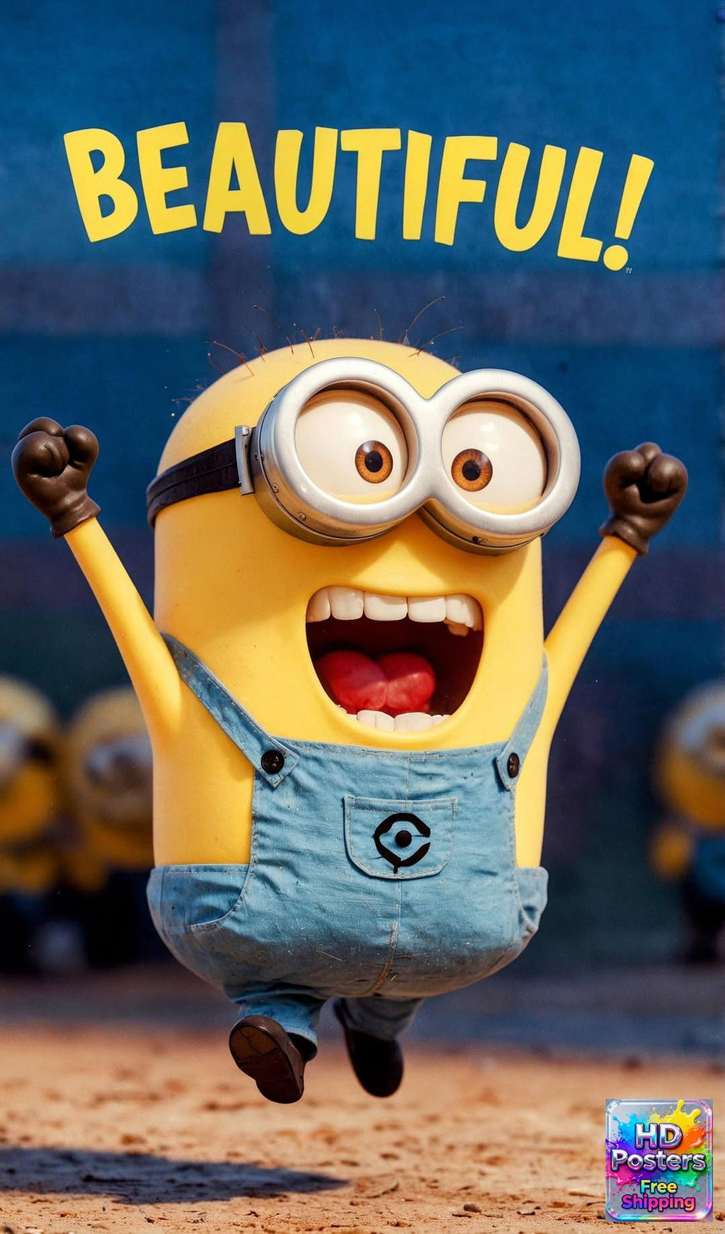 “Minion’s Gift” – 4K Wholesome Moment Poster (Mulitple Selections)