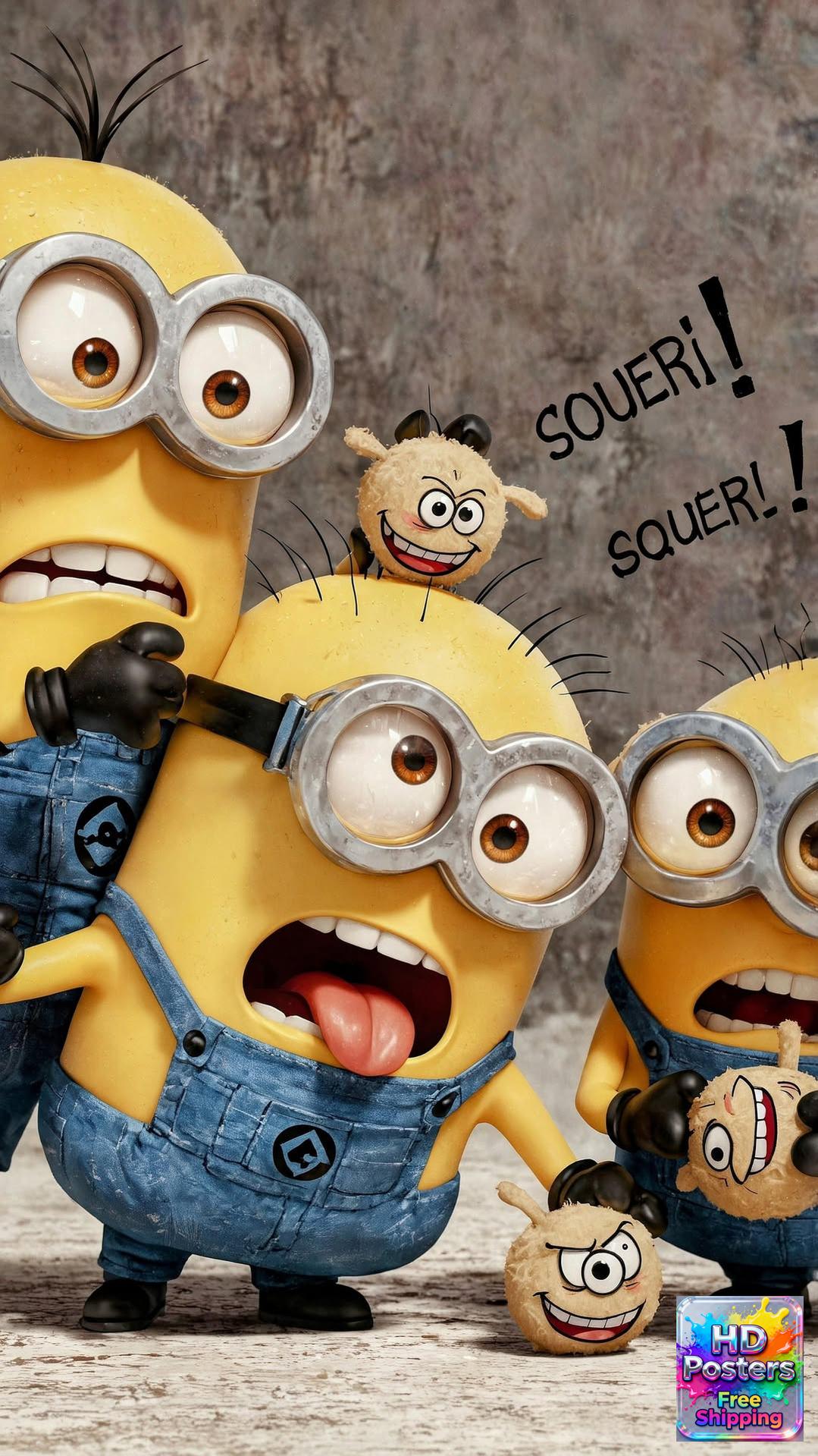 “Minion’s Gift” – 4K Wholesome Moment Poster (Mulitple Selections)