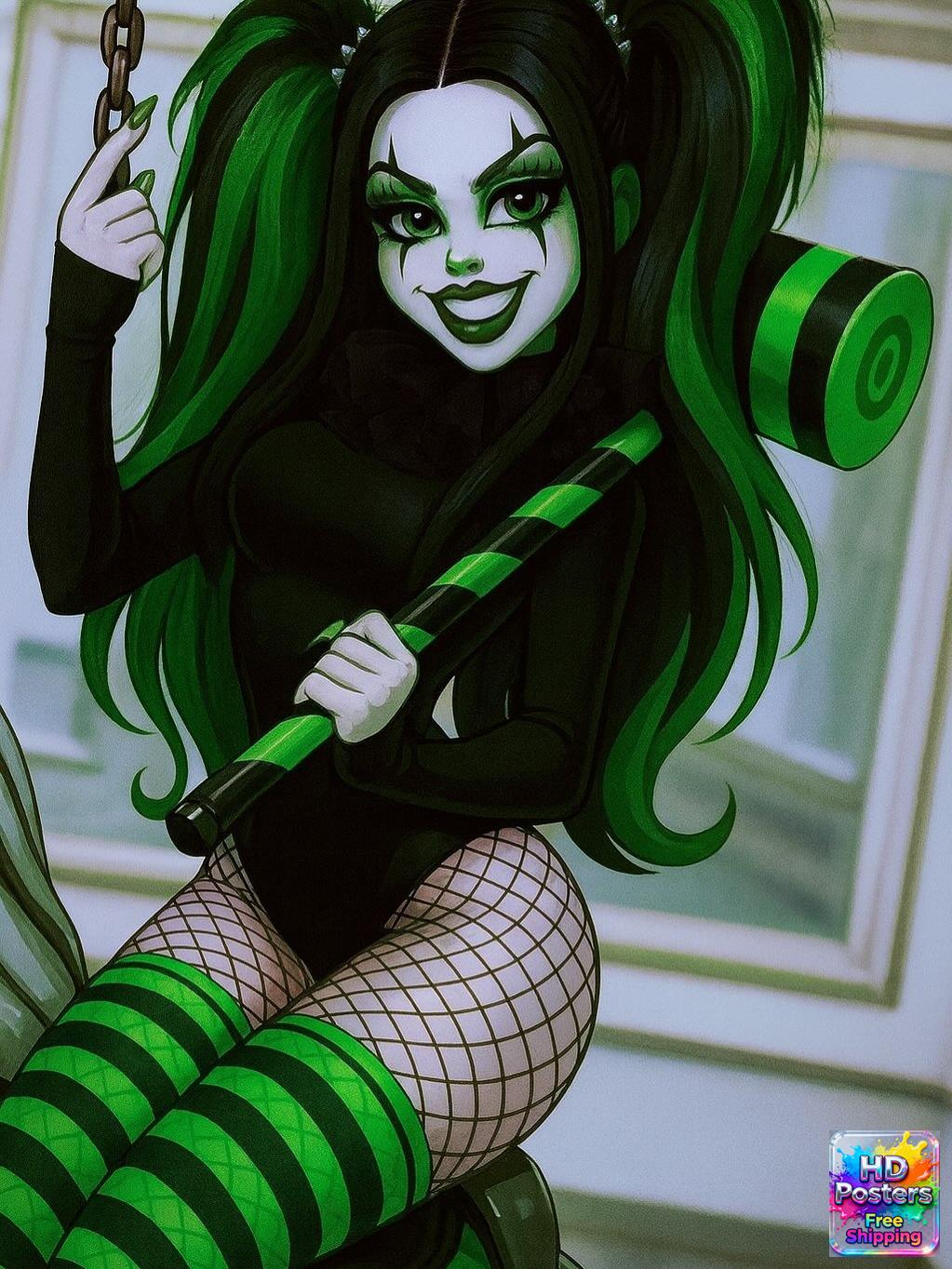 “Retro Hotline” – 4K Y2K Bratz Babe Aesthetic Poster (Mulitple Selections)