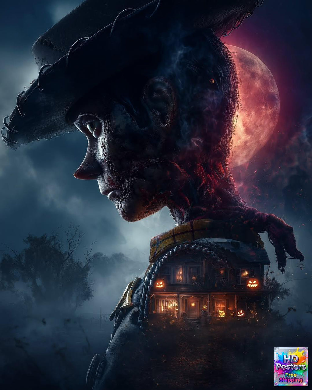 “Shadow Sheriff” – 4K Dark Toy Edition (Mulitple Selections)