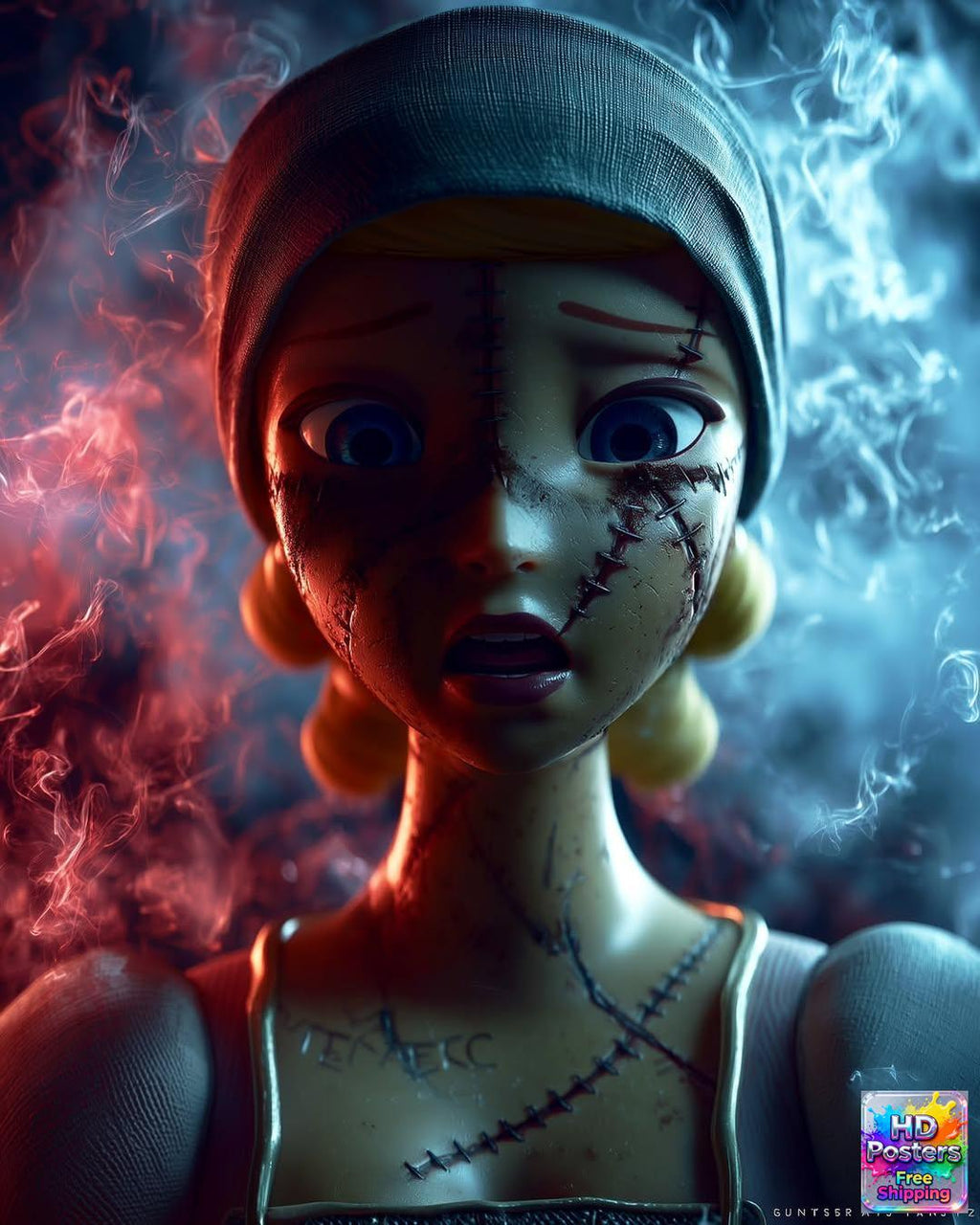 “Shadow Sheriff” – 4K Dark Toy Edition (Mulitple Selections)