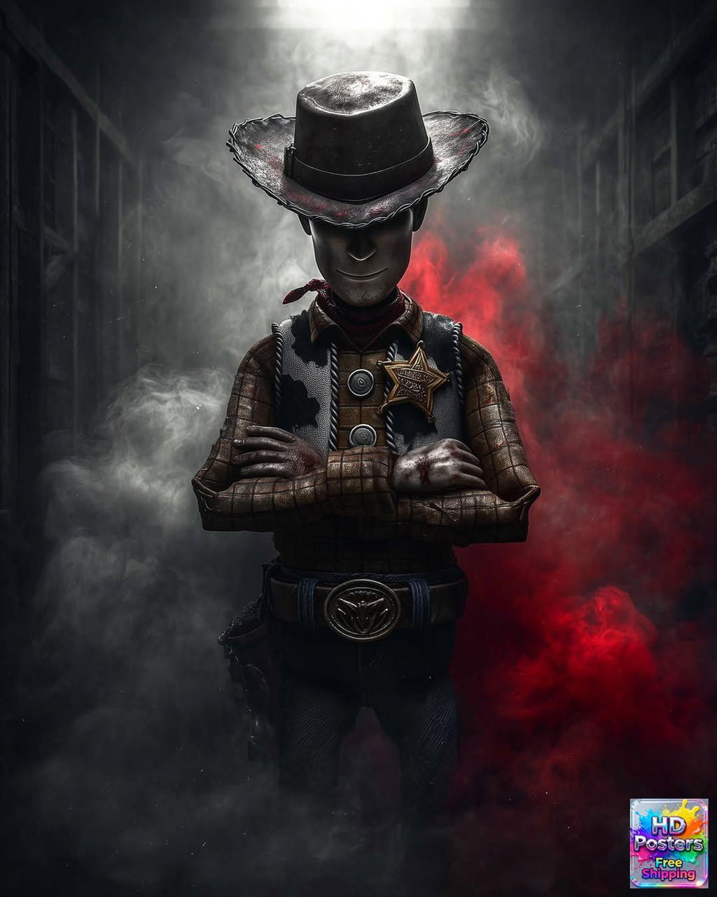 “Shadow Sheriff” – 4K Dark Toy Edition (Mulitple Selections)