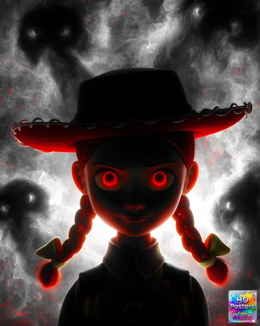 “Shadow Sheriff” – 4K Dark Toy Edition (Mulitple Selections)