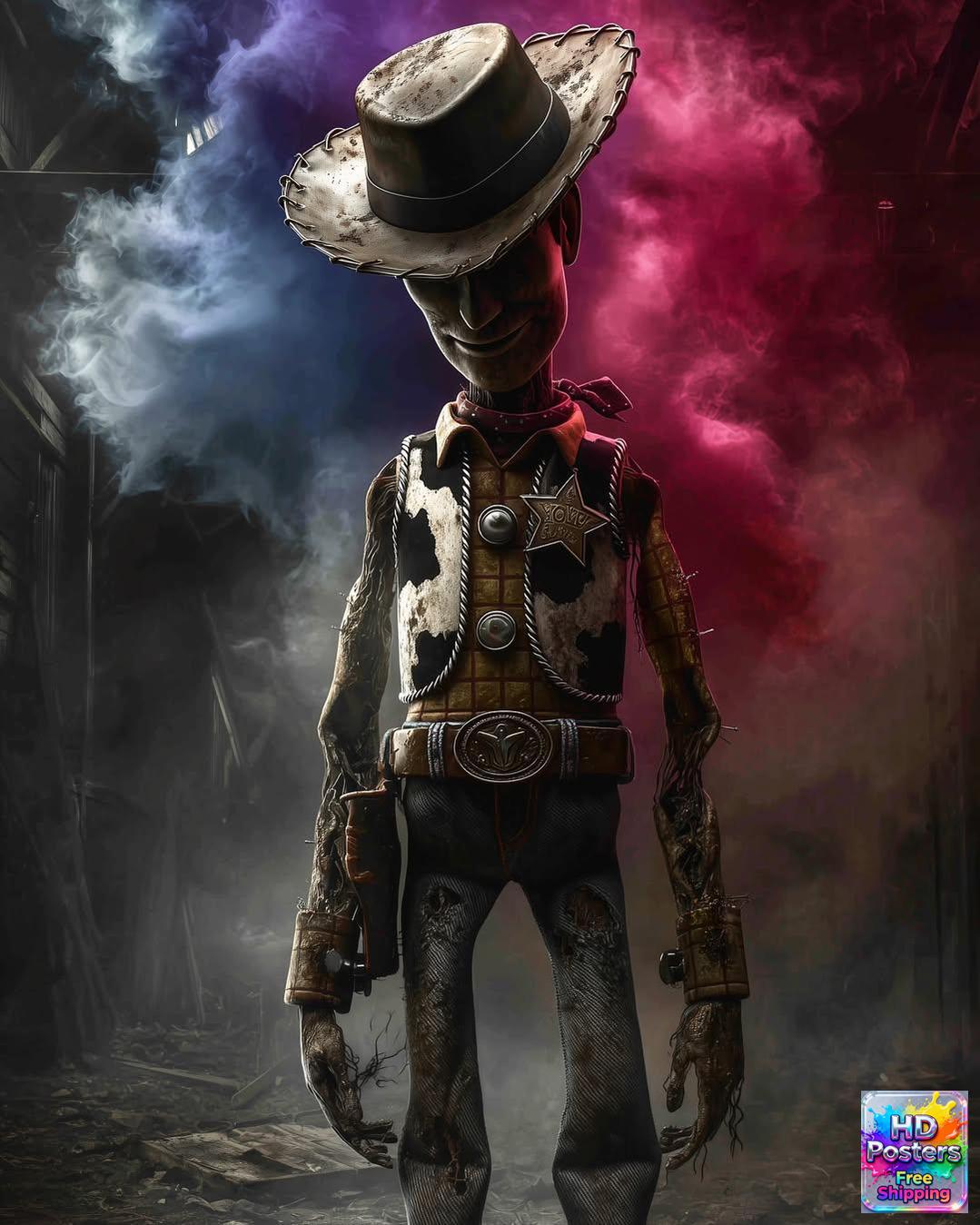 “Shadow Sheriff” – 4K Dark Toy Edition (Mulitple Selections)