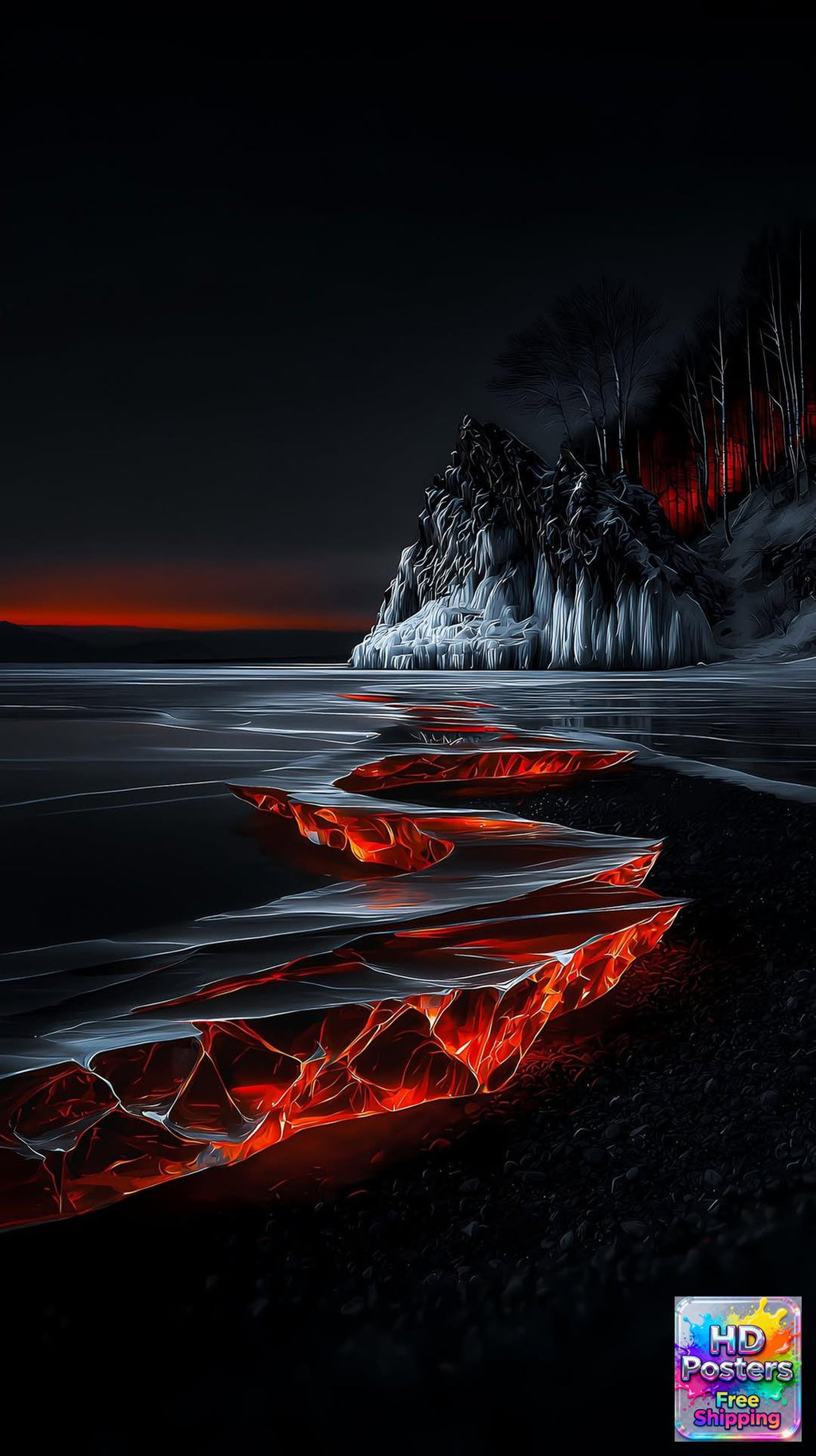 “Silent Horizon” – Sunset Reflection Edition (Mulitple Selections)