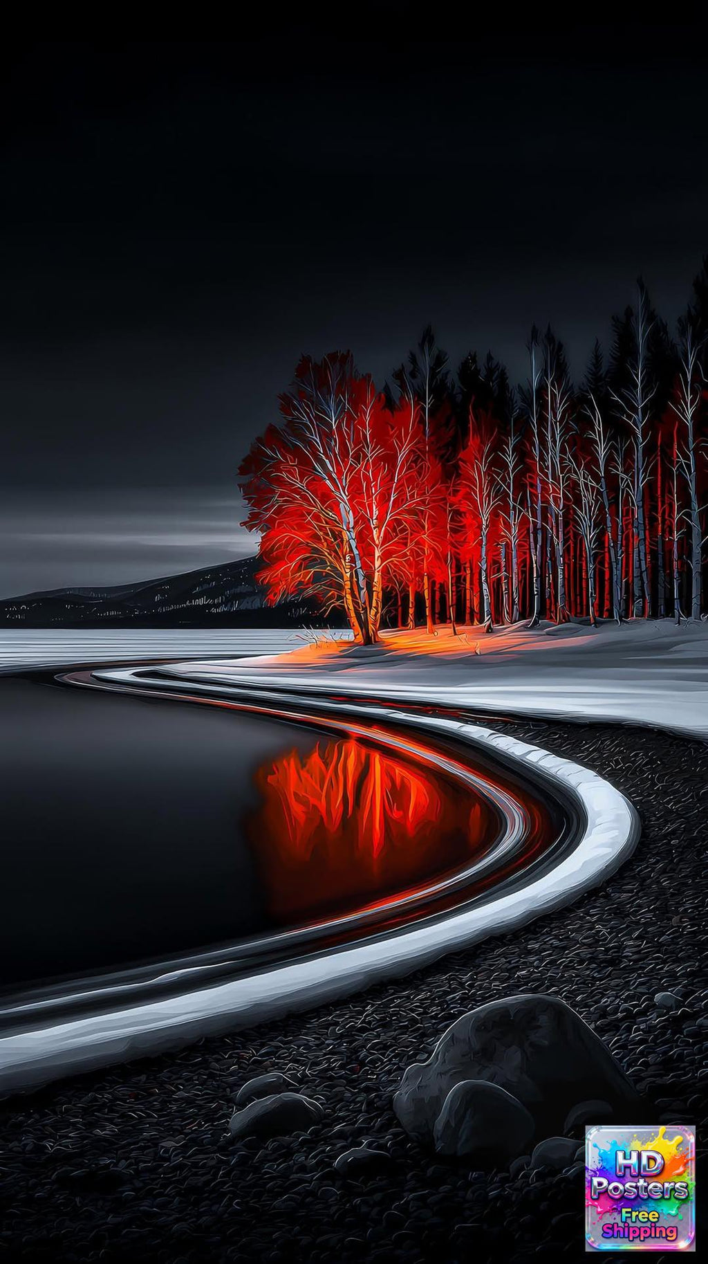 “Silent Horizon” – Sunset Reflection Edition (Mulitple Selections)