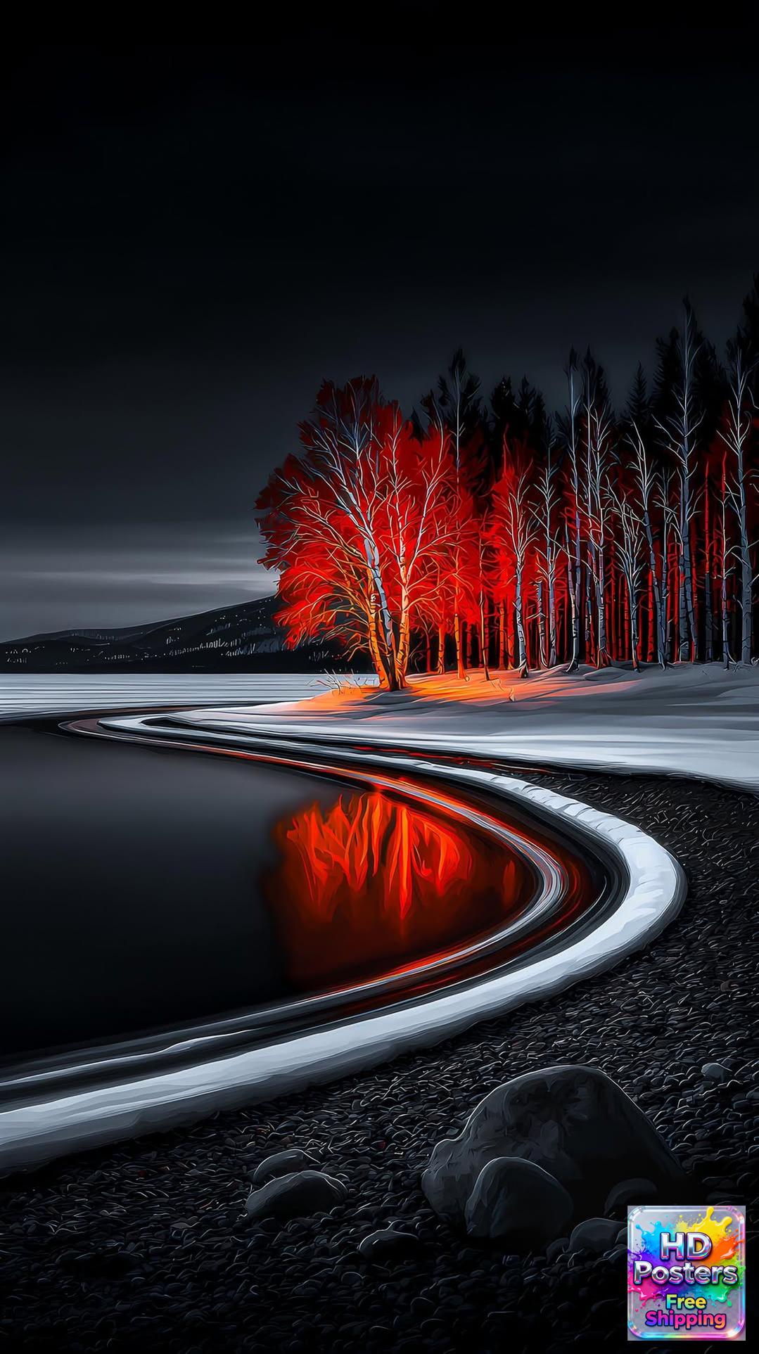 “Silent Horizon” – Sunset Reflection Edition (Mulitple Selections)