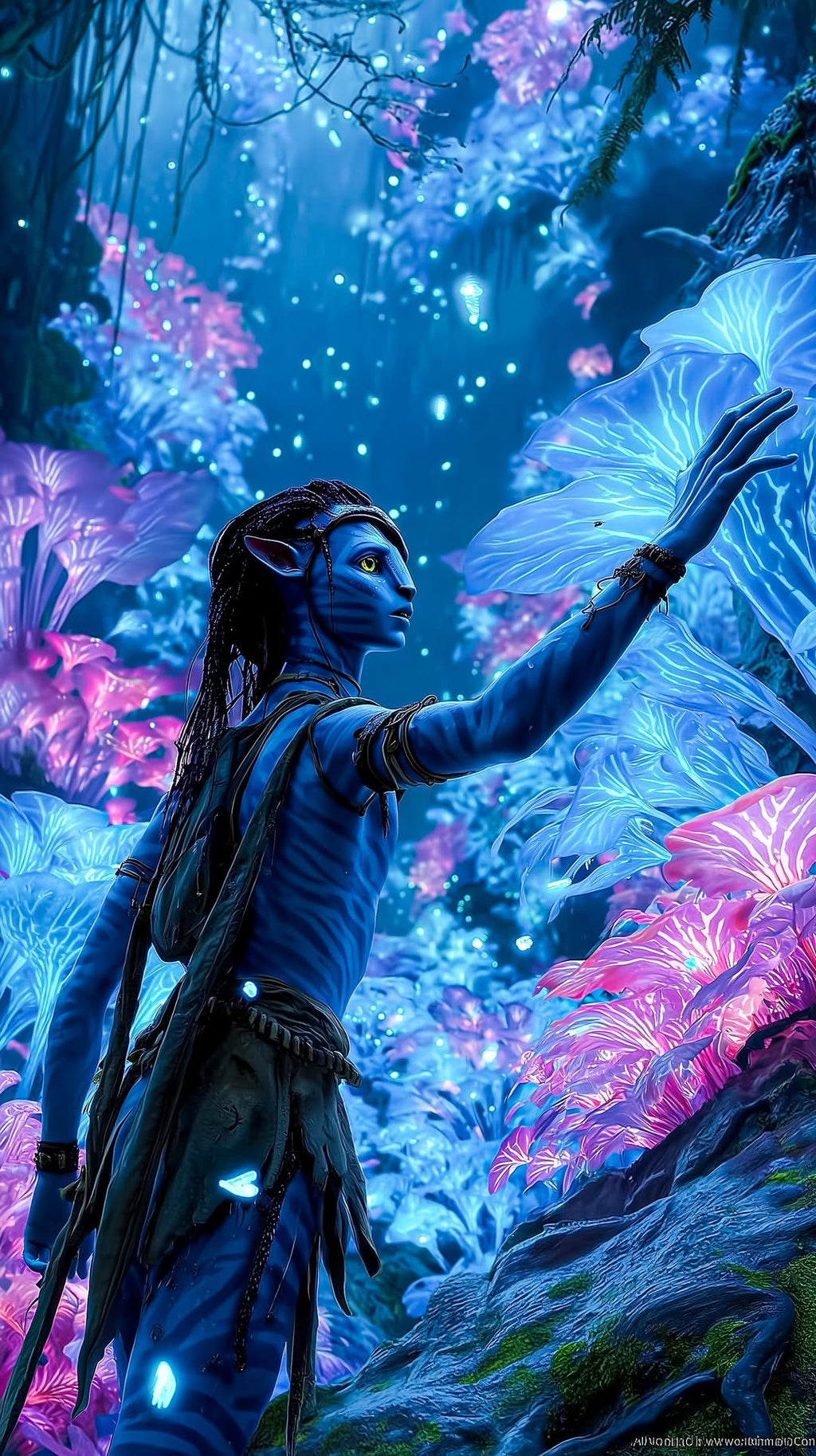 “Spirit of the Flame” – 4K Elemental Avatar Poster (Mulitple Selections)