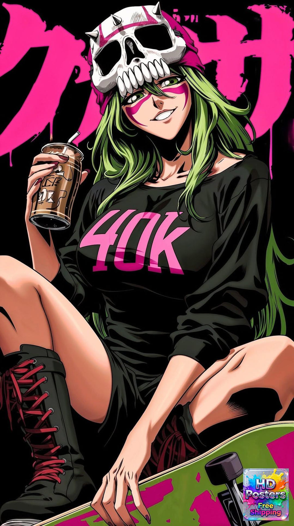 “Street Rebel” – Urban Anime Edition (Mulitple Selections)