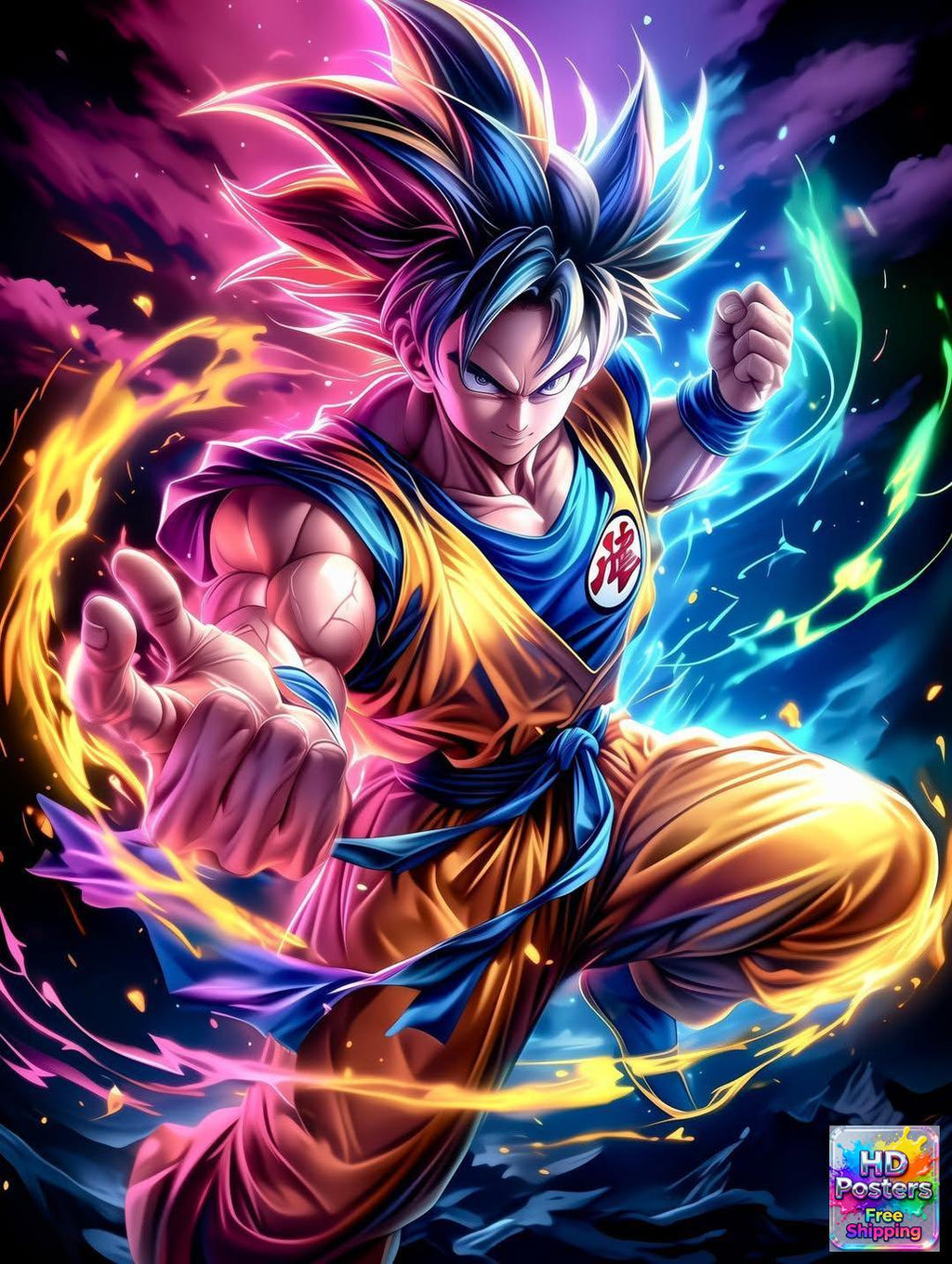 “Strike of Destiny” – 4K Saiyan Spirit Edition (Mulitple Selections)